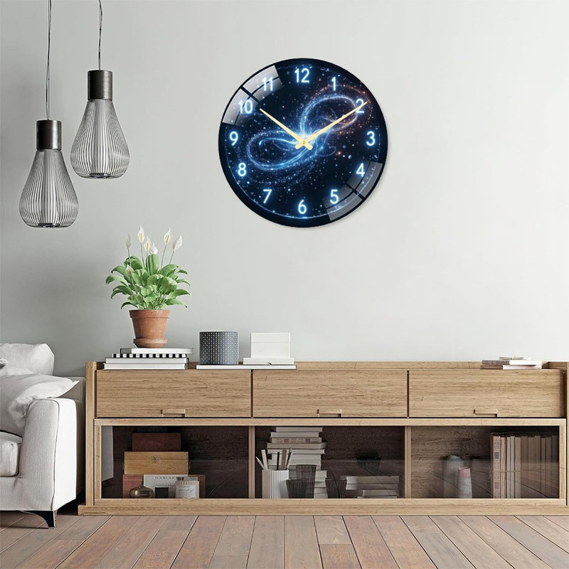 Horloge numérique intelligente 24 po