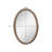 Malathi Rattan Oval Wall Mirror
