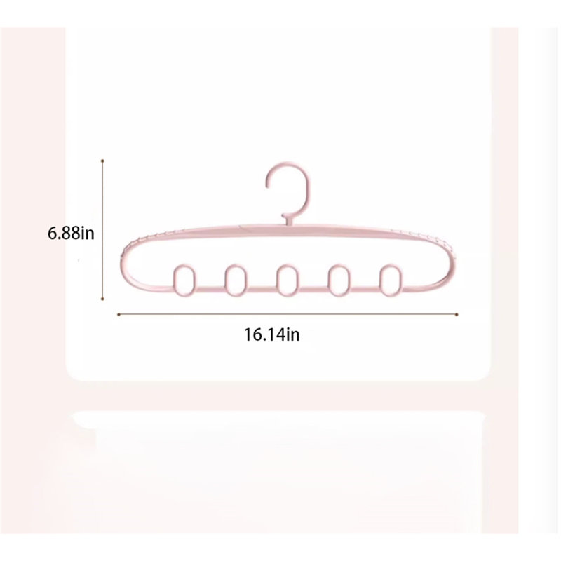 Wave Multi-Function Space-Saving Clothes Hanger, 10