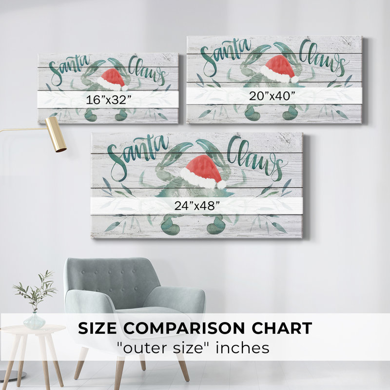 Collection Tis the Seasun - toile tendue avec châssis - prête à être accrochée
