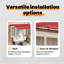 Brayden Studio 200cm D Retractable Door / Window Awning-705629443-705629448