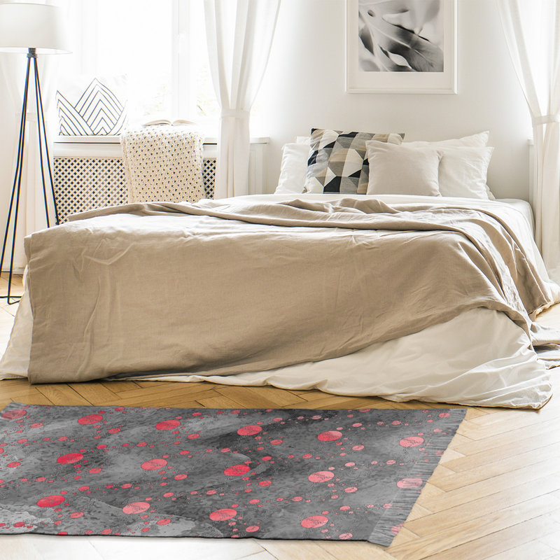 Tapis de planètes et d’étoiles noir/rouge Mcguigan, Non