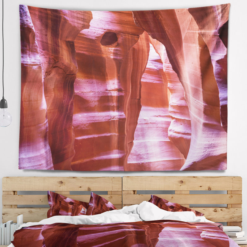 Tapisserie «Antelope Canyon Structures», H 32 po x l 39 po