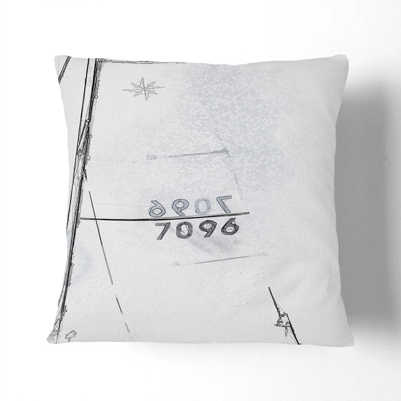 Square Cushion, 55cm H x 55cm W x 20cm D