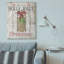 Holly Jolly Christmas Sleigh - reproduction d'art textuel-832169511-832169515