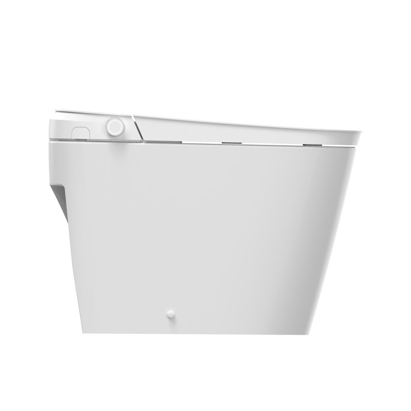 Toilette de bidet intelligente, ouverture / fermeture automatique, fermeture en douceur, capteur de pied, siège chauffant instantané, laveuse / sécheuse à air chaud, lavage avant / arrière