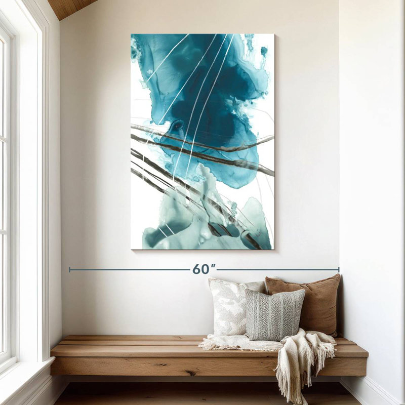 Avery Bella Indigo II, 48" H x 32" W
