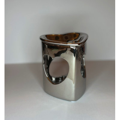 Unscented Designer Candle with Ceramic Holder