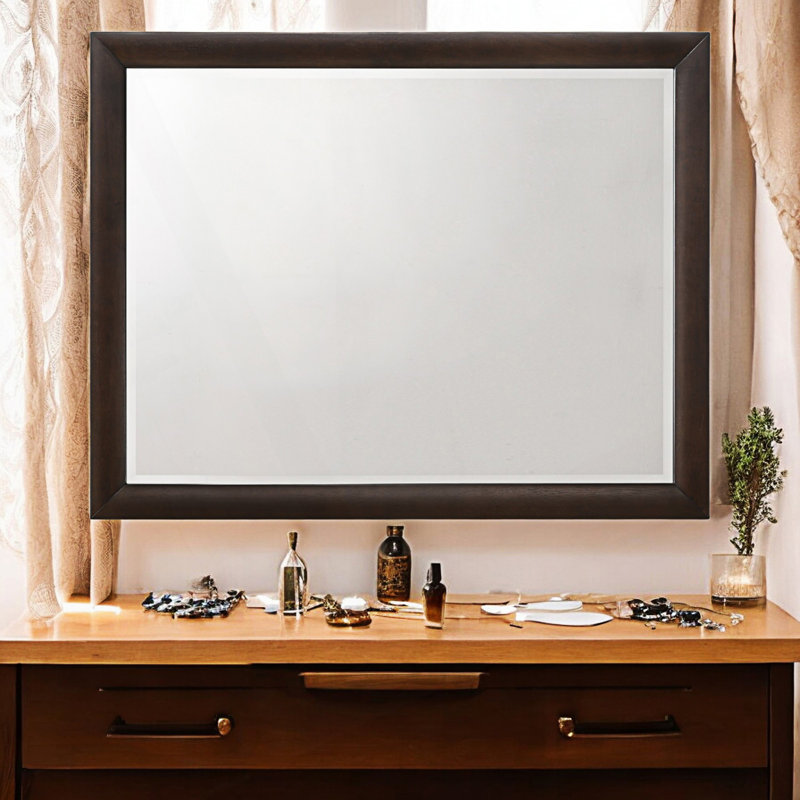 Miroir élégant pour commode rectangulaire
