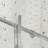 44-48" W x 71" H Piovt Swing Glass Shower Door,Pivot Frame Sliding Shower Door with 1/4"(6mm) Clear Tempered Glass, Shower Doors,Reversible Installation-112636389