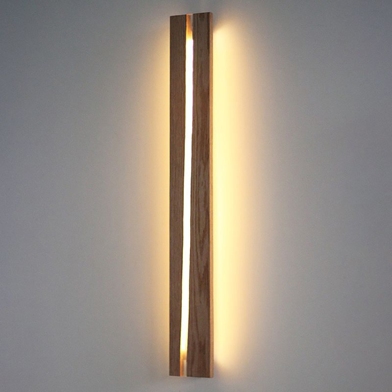 LED Flush Mounted Sconce, 36.5'' H x 5'' W x 2'' D