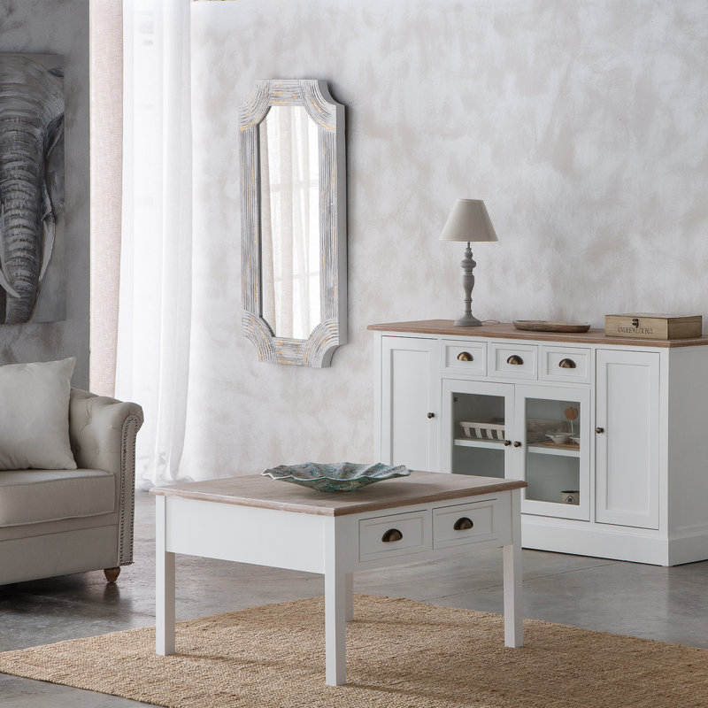 Montara Wood Rectangle Floor Mirror