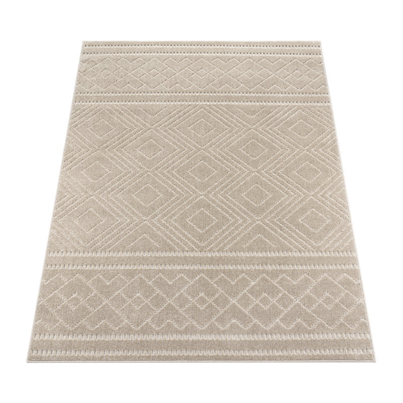 Gosport Solid Colour Indoor / Outdoor Area Rug, Round 120 x 120cm