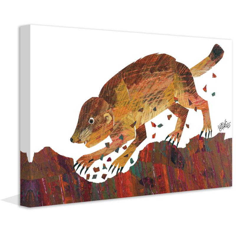 Prairie Dog by Eric Carle - Painting on Canvas, 51cm H x 76cm W