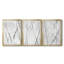 ABSTRACT Series DCCCLI - Toile tendue avec châssis sur mesure - 3 pièces-1642633126-1642633127