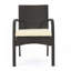 Fauteuil club d'extérieur en rotin d'osier-1624840696