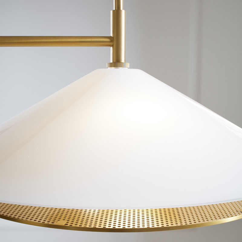Pennington 2 - Light Unique/Statement Pendant, Burnished Brass