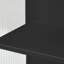 Buffet moderne minimaliste avec verre cannelé et conception murale pour un rangement polyvalent et un attrait esthétique-895349198