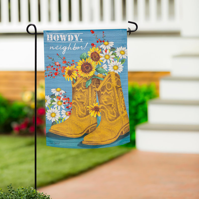Drapeau de jardin Western