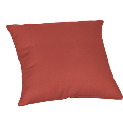 Coussin décontracté uni Sunbrella & reg; Coussin décoratif intérieur / extérieur en tissu 1 pièce l 18 po x L 18 po