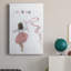 «Girl Catching Wind» - peinture sur toile tendue-167735458