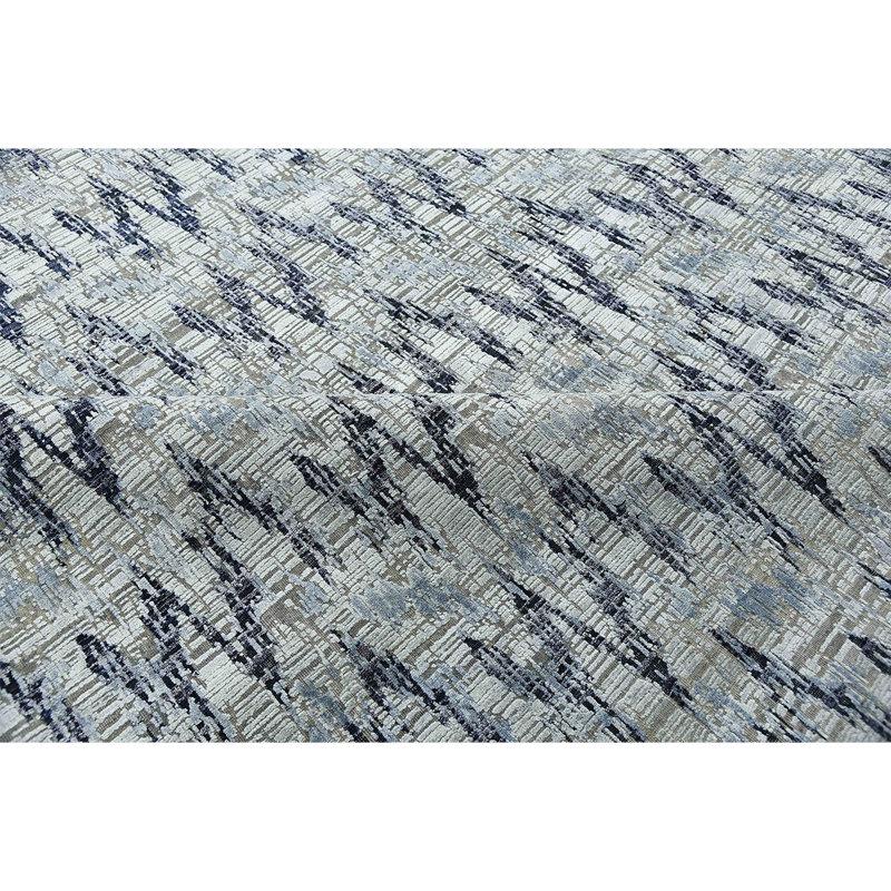 Canterbury Hand Knotted Chevron Area Rug, Rectangle 12' x 15'