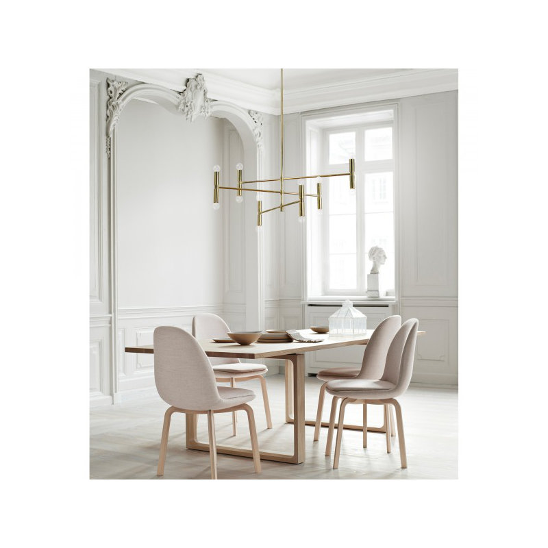 Lustre linéaire moderne spoutnik 12 lumières Orlando