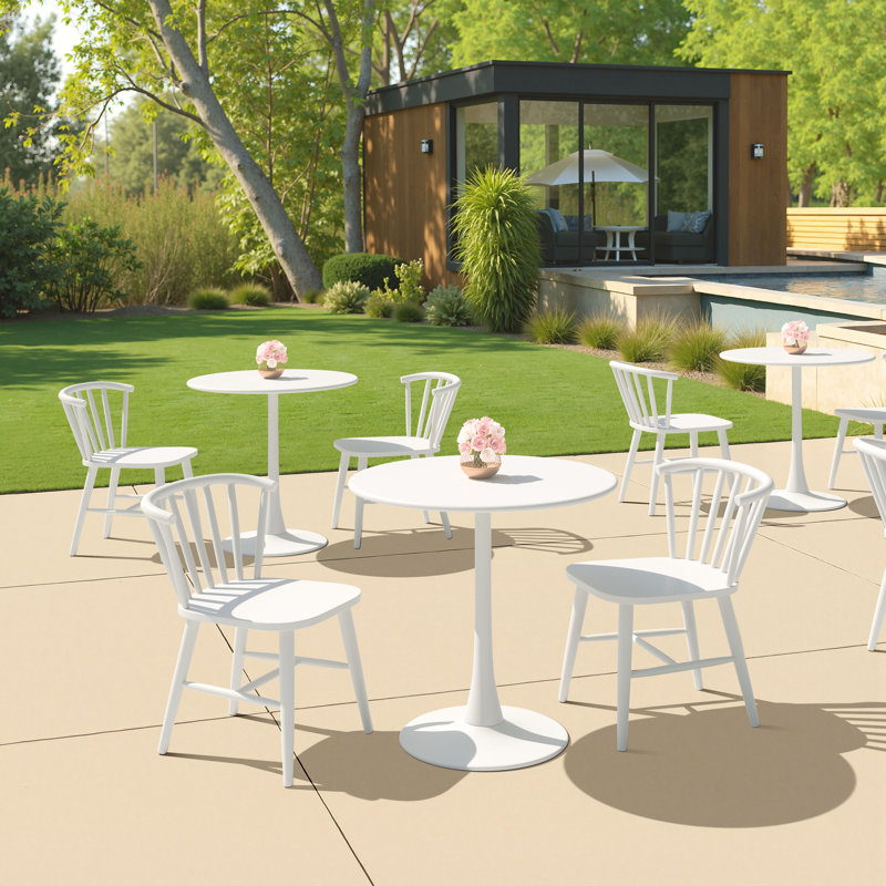 Shio Dining Chair White, White