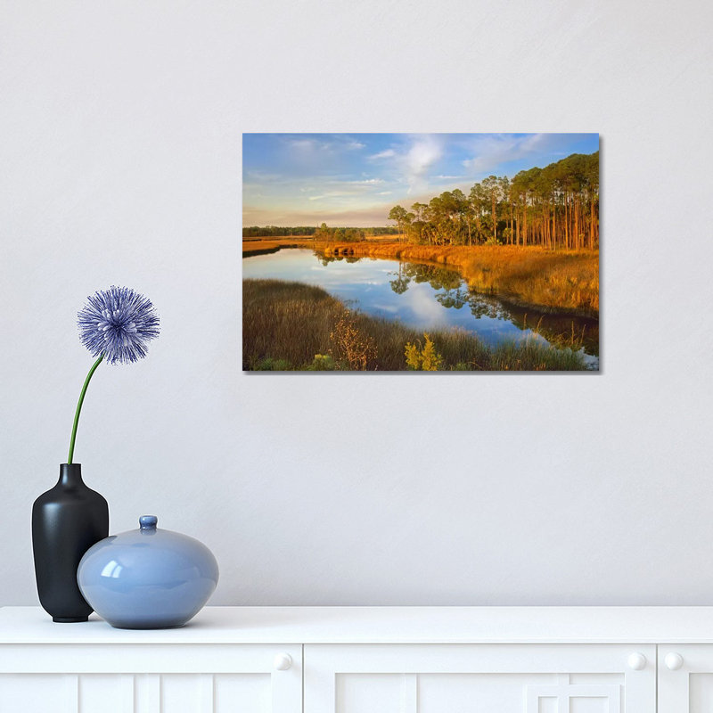 Lake Near Apalachicola, Florida by Tim Fitzharris - Wrapped Canvas Print, 30.48 cm H x 45.72 cm W