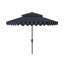 Parasol d'extérieur festonné inclinable 101 po Poppy-444100238