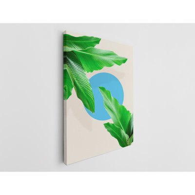 «Modern Minimalist Tropical», reproduction d'art sur toile