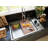 EmboPress 33'' L Drop-In Single Bowl Stainless Steel Kitchen Sink-100145923