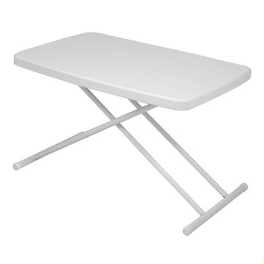 57.5'' x 35.5'' Foldable Craft Table with Wheels