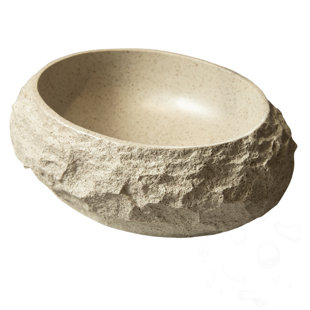Irregular Oval Resin Bathroom Sink