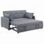 Canapé-lit convertible avec ports USB, prises de courant, poches-377344655