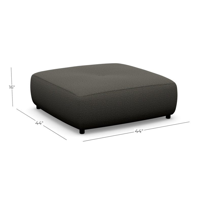 Pouf Square Ottoman, Sugar Shack 120522