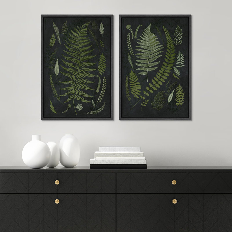 Warm Aloe 2 pièces, Noir, H 24 po x l 16 po