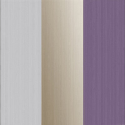 Striped Metallic Wallpaper Double Roll