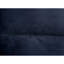 Futon convertible en lit 2 places en microfibre Contemporary Navy