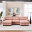 Canapé modulaire moderne en U avec assise profonde et confort-740807534