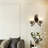 American Vintage Double Wall Sconce With Frosted Glass Shades