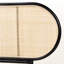 Tête de lit en rotin pour grand lit finlandais brun naturel et noir, H 37,19 po x l 64,89 po x P 1 po-783708244