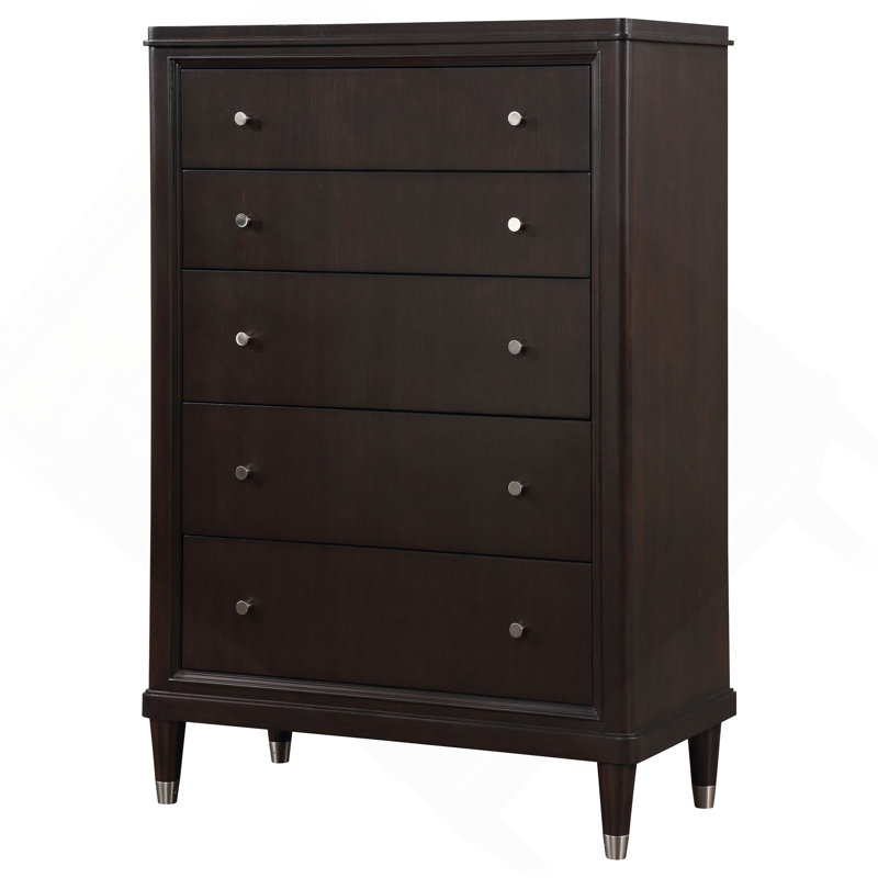 Commode rétro à 5 tiroirs