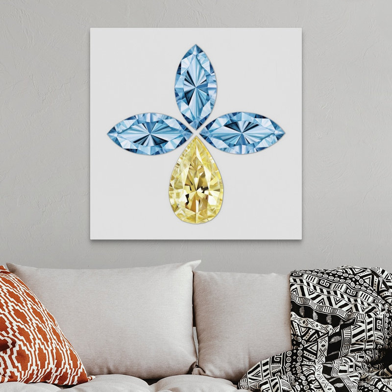 Impression sur toile, Toile tendue, H 36 po x l 36 po x P 1,25 po