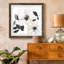 «Black & Blush Anemone I-Premium», reproduction encadrée prête à être accrochée-62719670-62719679