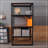 5 Tier Adjustable Garage Storage Shelving, Heavy Duty Metal Storage Utility Rack Shelf-2128655142