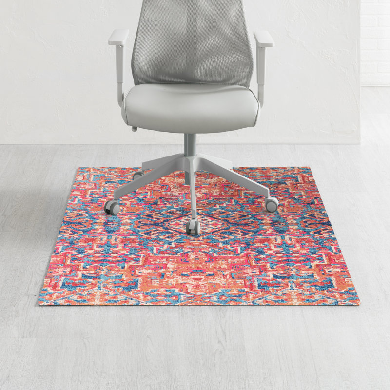 Merida Straight Rectangular Chair Mat, 0.5" H x 40" W x 54" D