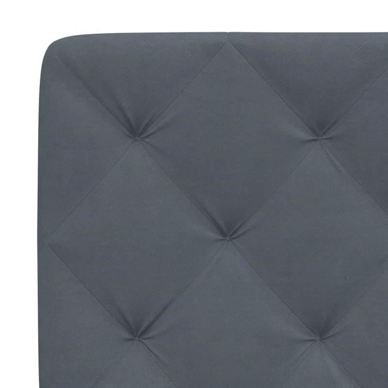 Coussin de tête de lit vidaXL gris foncé 183 cm vidaXL, Gris foncé, Très grand californien