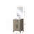 Single Bath Vanity 18 In. D, Acrylic Countertop, 18 In. Mirror And Faucet Set-1762412457-1762412456