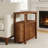 2-drawer Solid Wood End Side Table Set Of 2,  Fully Assembled Bedside Table Nightstand,  Vintage Chic Charm-206007607
